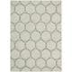 preview thumbnail 3 of 5, Nourison Monterey Area Rug 7'9" x 9'9" - Silver - Rectangle