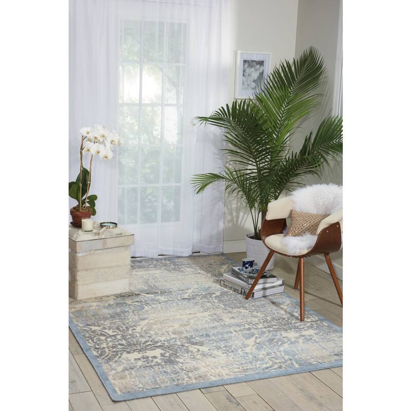 Nourison Graphic Illusions Vintage Distressed Area Rug