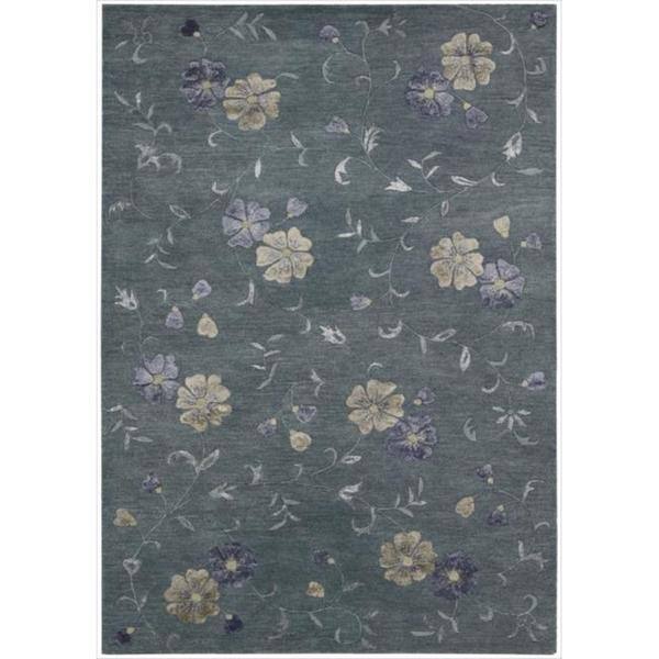 slide 2 of 4, Nourison Oasis OAS02 Hand-tufted Area Rug 8' x 11" - Denim - Rectangle