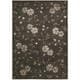 preview thumbnail 4 of 2, Nourison Oasis OAS02 Hand-tufted Area Rug 8' x 11" - Charcoal - Rectangle