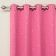 preview thumbnail 24 of 33, Aurora Home Star Struck 84"L Thermal Insulated Blackout Curtain Pair - 52 x 84