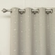 preview thumbnail 28 of 33, Aurora Home Star Struck 84"L Thermal Insulated Blackout Curtain Pair - 52 x 84