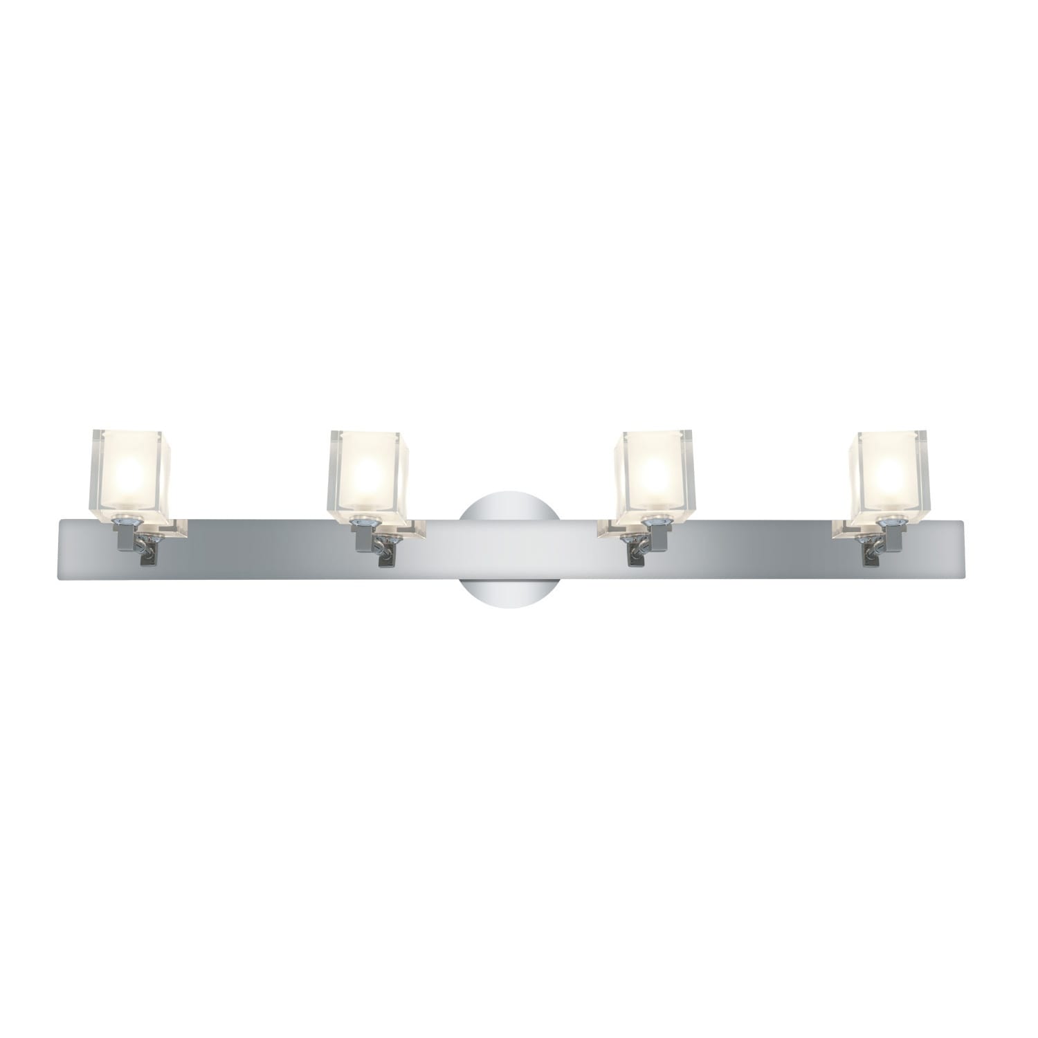 Access Glas'e 3light Chrome Diamond Vanity Fixture Free Shipping