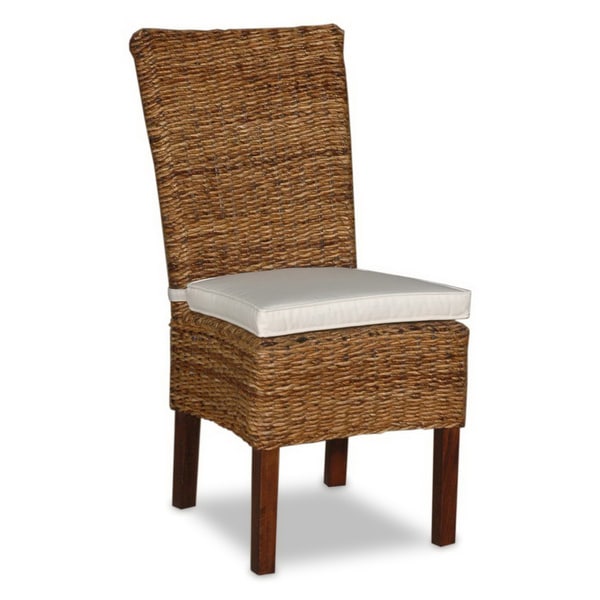 Decorative Brown Transitional Farra Accent Chair with Cushion