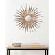 SAFAVIEH Handmade Art Nova Sunburst 33-inch Decorative Mirror - 33
