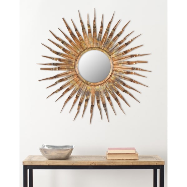 Safavieh Handmade Arts and Crafts Solar Sun Burst Wall Mirror