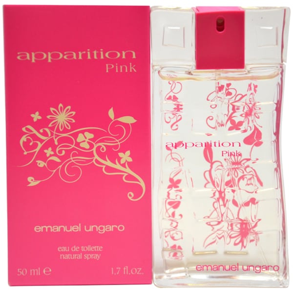 Emanuel Ungaro 'Apparition Pink' Women's 1.7 ounce Eau de Toilette Spray Emanuel Ungaro Women's Fragrances