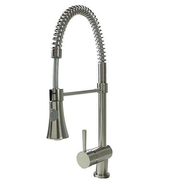 Shop Tall Coil Stainless Steel Kitchen Faucet Overstock 7211200