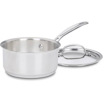 Cuisinart Chef's Classic Stainless 1-Quart Saucepan with Cover
