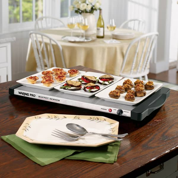 Waring Pro WT90B Warming Tray - Overstock - 7211758