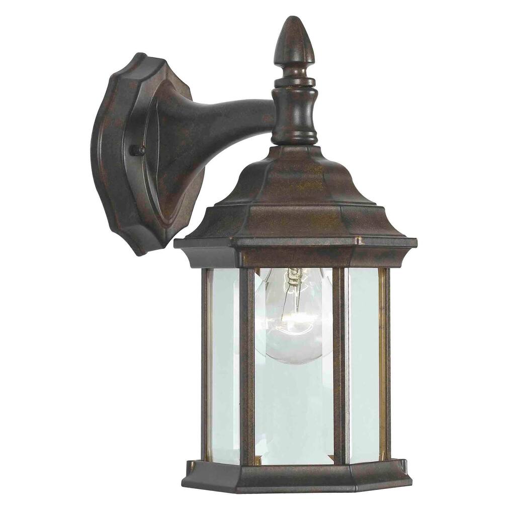 Brubeck Black 1-Light Wall Lantern
