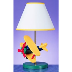 Cal Lighting Airplane Childrens Table Lamp - Bed Bath & Beyond - 7212556