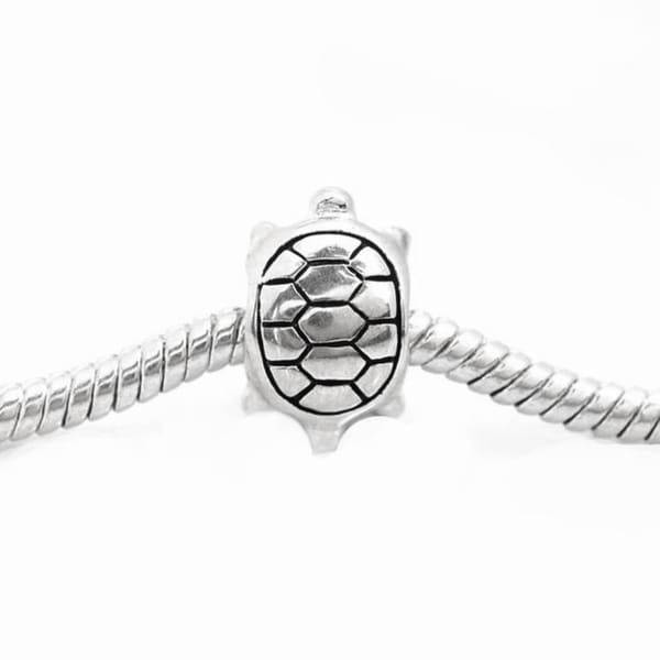 De Buman Sterling Silver Tortoise Charm Bead De Buman Silver Charms