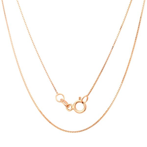 24 inch gold box chain