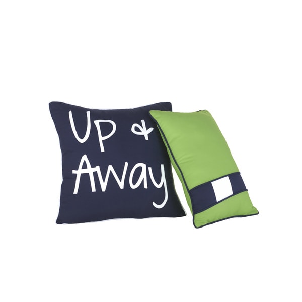 Big Believers Up and Away Decorative Throw Pillows (Set of 2) - Free Shipping On Orders Over $45 ...