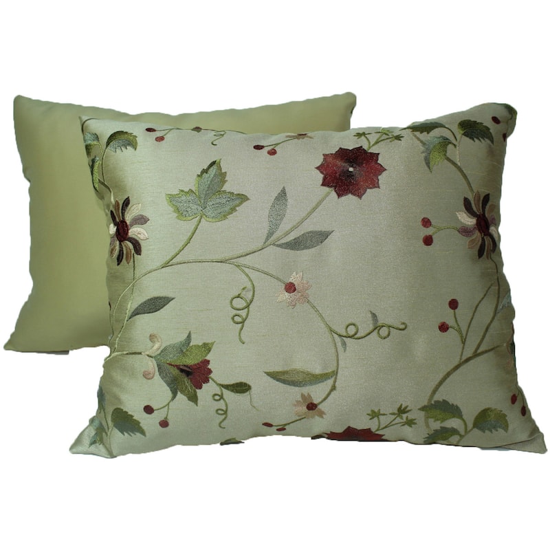 Paradise Garden Gold Pillows (Set of 2)