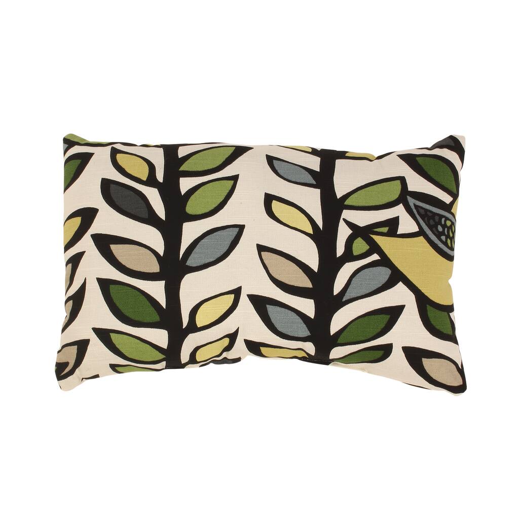 Trixie Rectangular Throw Pillow in Hemlock