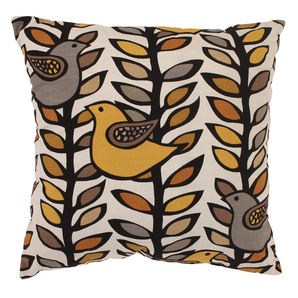 Trixie' Gold/ Balck Floor Pillow