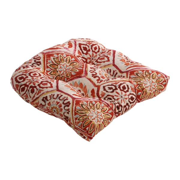 Summer Breeze Chair Cushion in Crimson   Shopping   Great