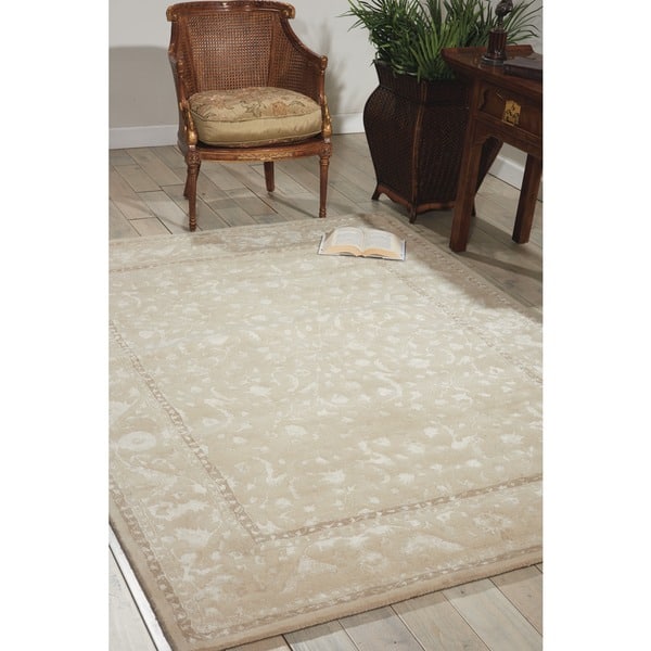 slide 2 of 10, Nourison Symphony Traditional Shimmer Hand-tufted Area Rug