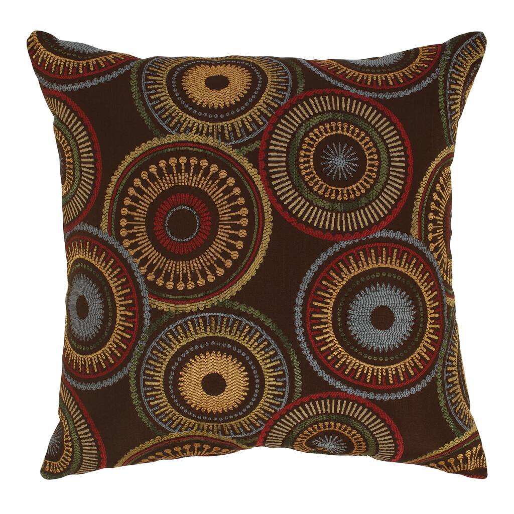 Riley 23-inch Chocolate Floor Pillow