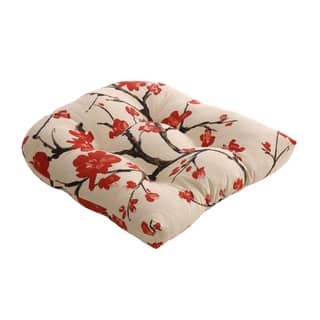 Seat Cushions Home Decor Our Best Goods Deals Online At Beige Red Flowering Branch Chair Cushion