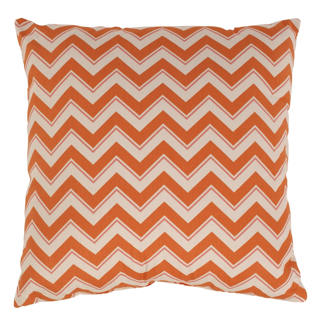 Chevron 23-inch Throw Floor Pillow