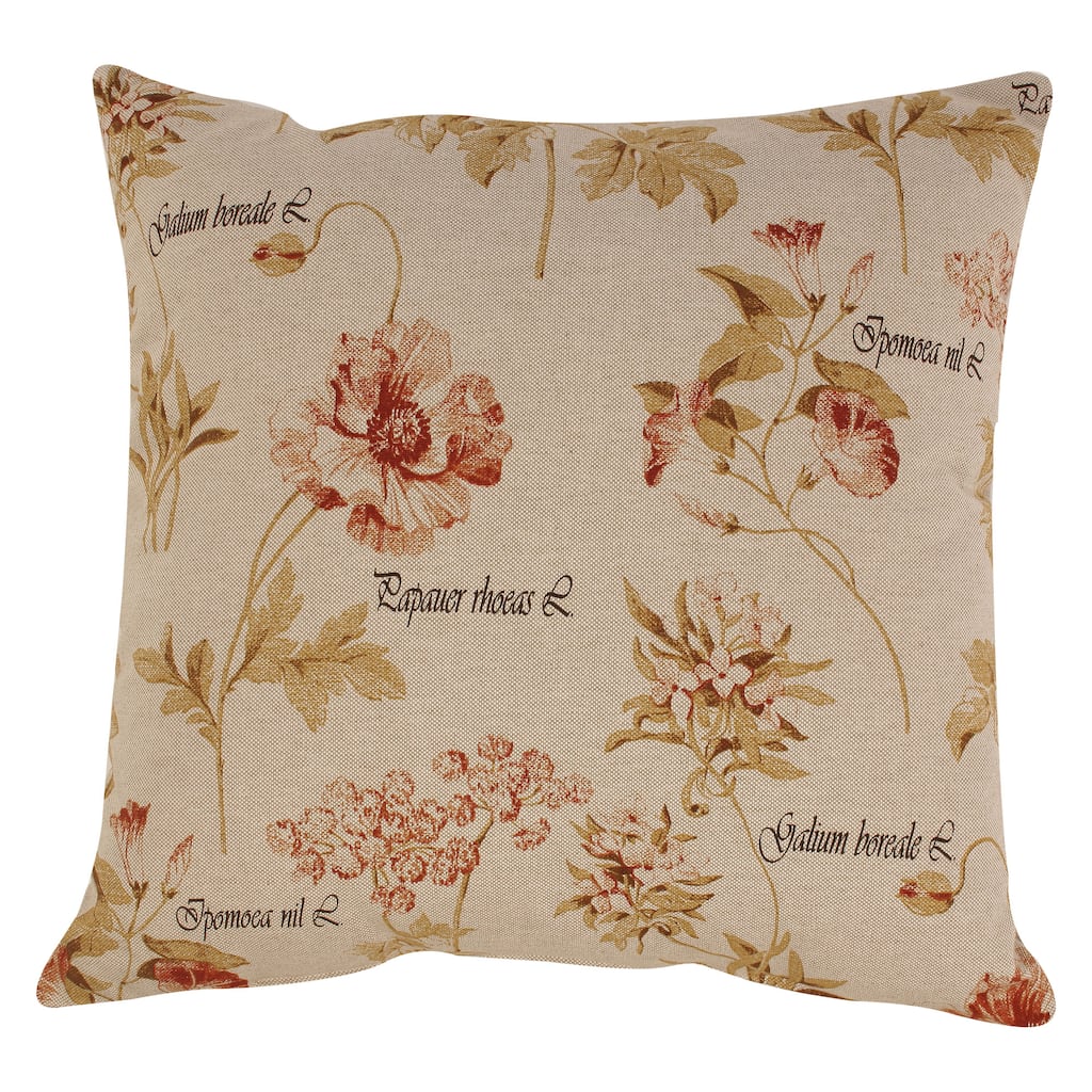 Pillow Perfect French Floral 23-inch Floor Pillow