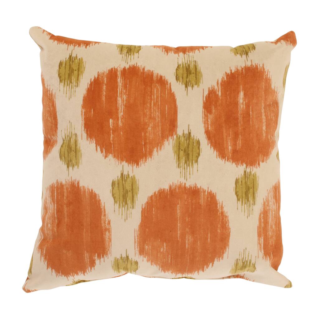 Pillow Perfect Polkaspot 16.5-inch Desert Throw Pillow