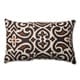 Pillow Perfect Brown/ Beige Damask Rectangular Throw Pillow - Free ...