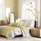 preview thumbnail 2 of 17, Madison Park Brianna 6 Piece Printed Cotton Quilt Set with Throw Pillows