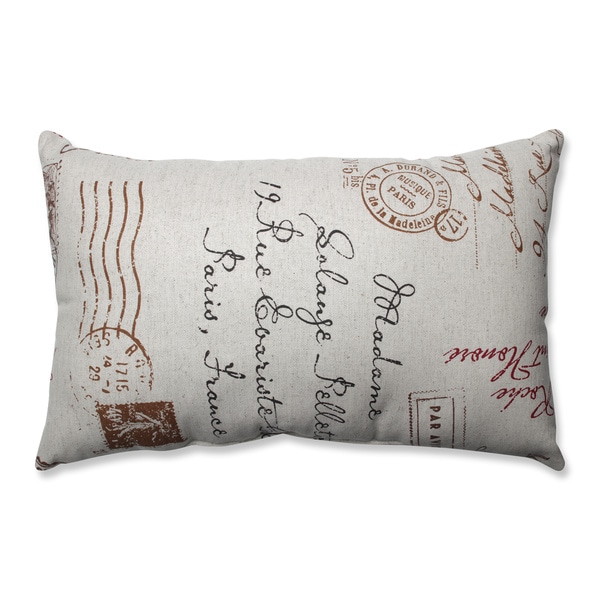 Throw top pillows rectangular