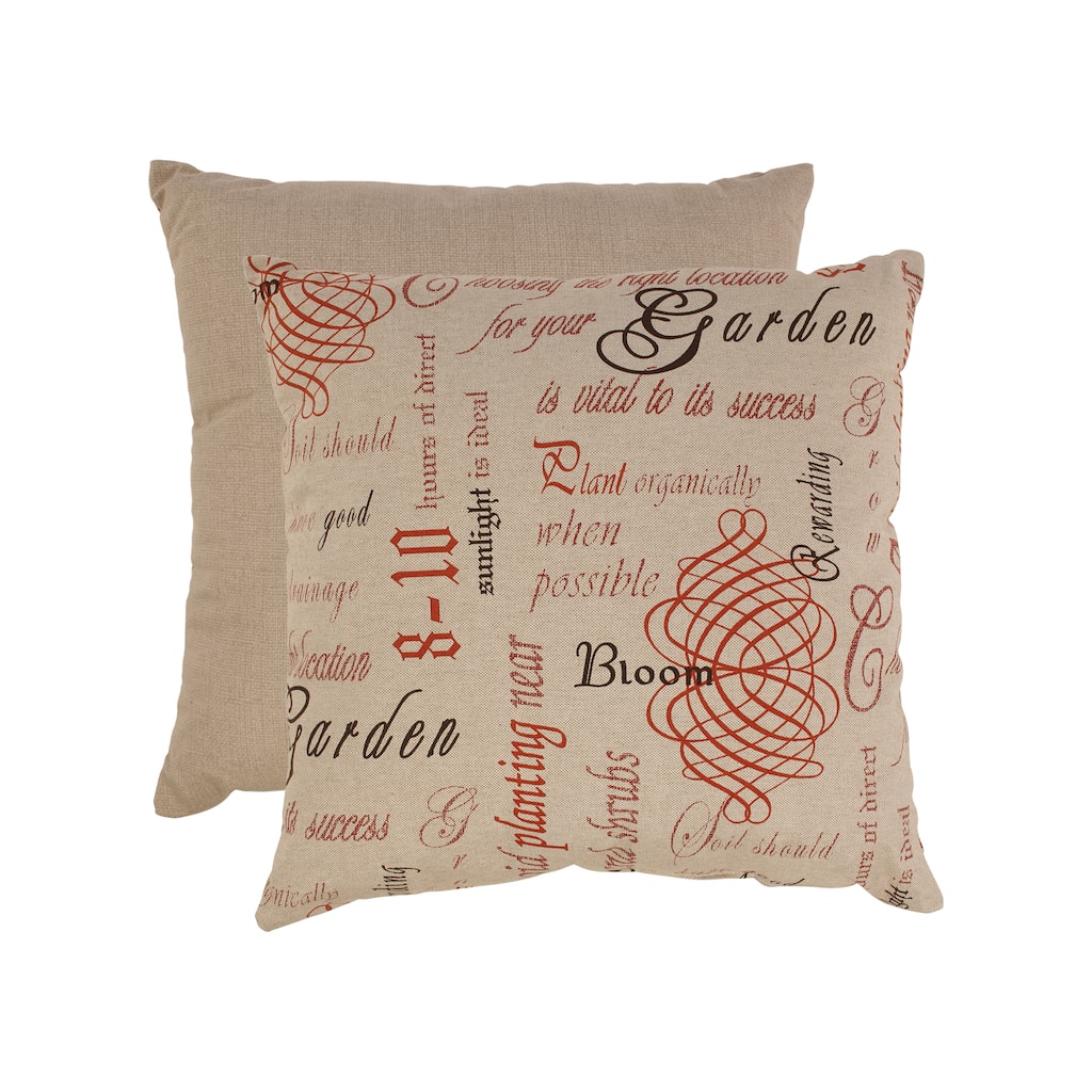 Pillow Perfect French Laundry 23-inch Floor Pillow