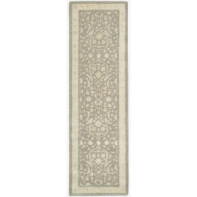 Nourison Symphony Area Rug - 2' 3" x 8' - Brown - Runner