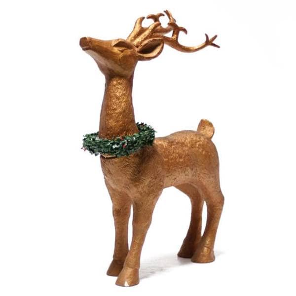 garden reindeer statue