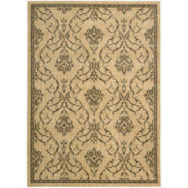 Nourison Radiant Impressions Area Rug - 5' 6" x 7' 5" - Beige - Runner/Rectangle