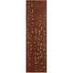 preview thumbnail 10 of 19, Nourison Radiant Impression Area Rug 2' 3" x 8' - Red - Runner