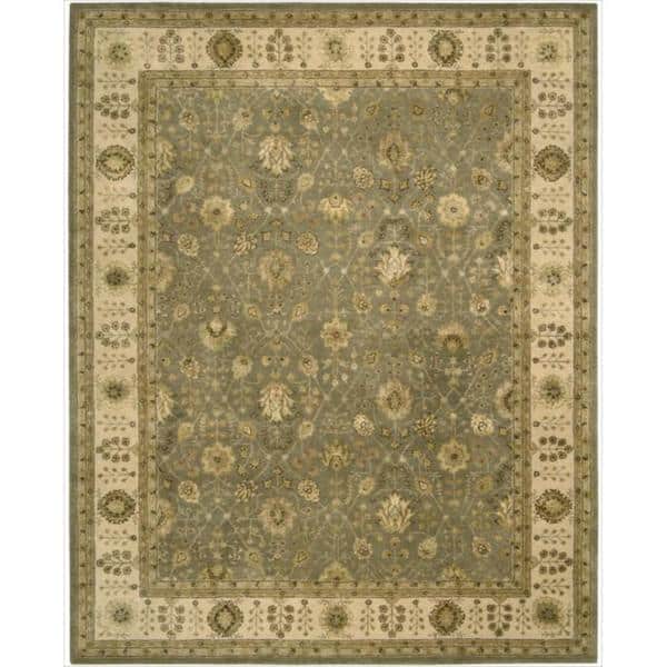 Nourison Hand-tufted Area Rug - 9'9" x 13'9" - Taupe - Runner/Rectangle