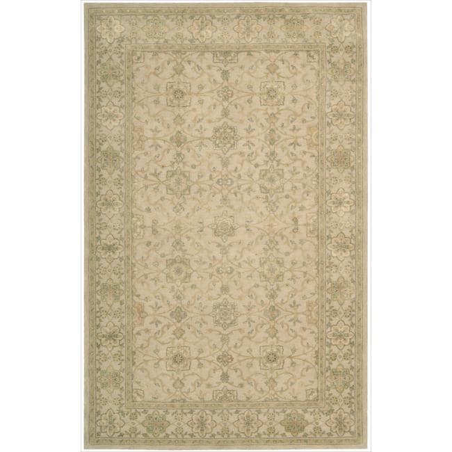 Nourison 3000 Hand tufted Beige Indoor Rug (56 X 86)