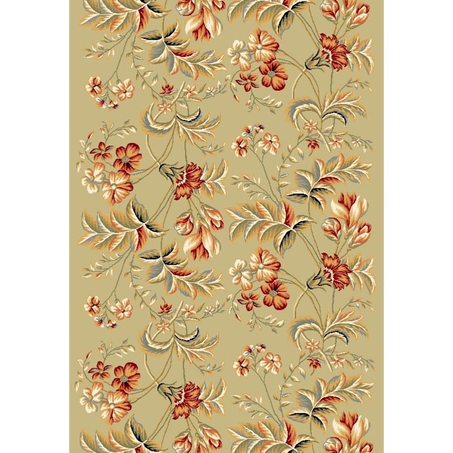 Safavieh Lyndhurst Collection Floral Sage Runner Rug (4 x 6