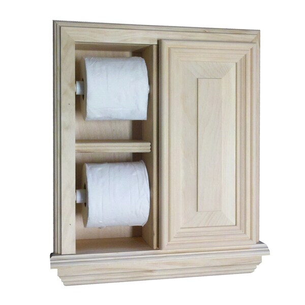 In the Wall Toilet Paper Holder Deluxe - Overstock - 7233867