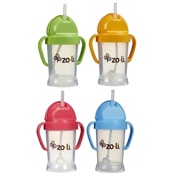 Shop Zoli Baby BOT Straw 6oz Sippy Cup Free Shipping On Orders Over