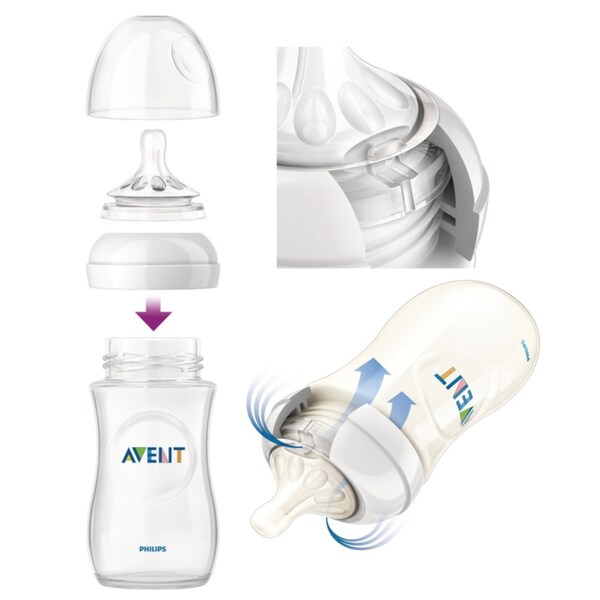 philips avent 8 oz bottles