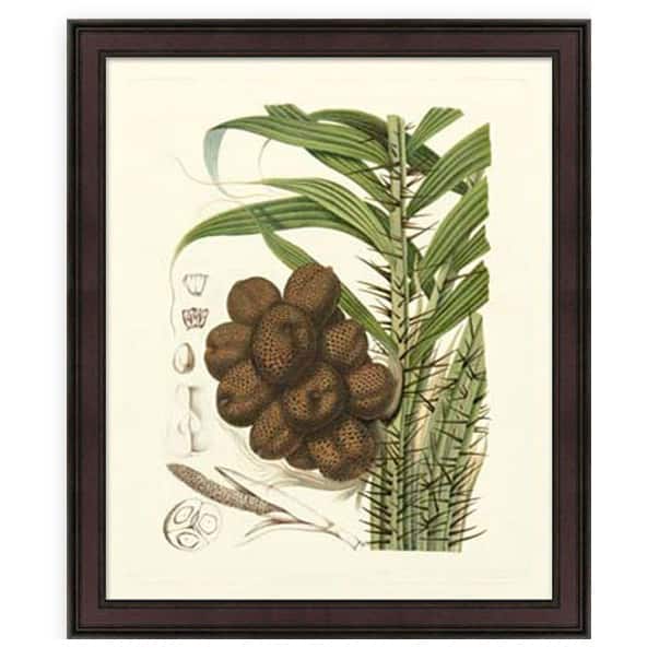 Vertical American Giclee Print in Wooden Frame - Green