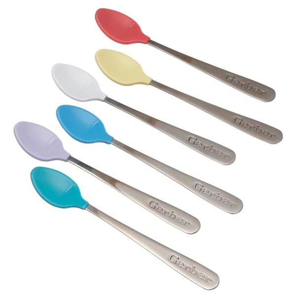 gerber silicone spoons