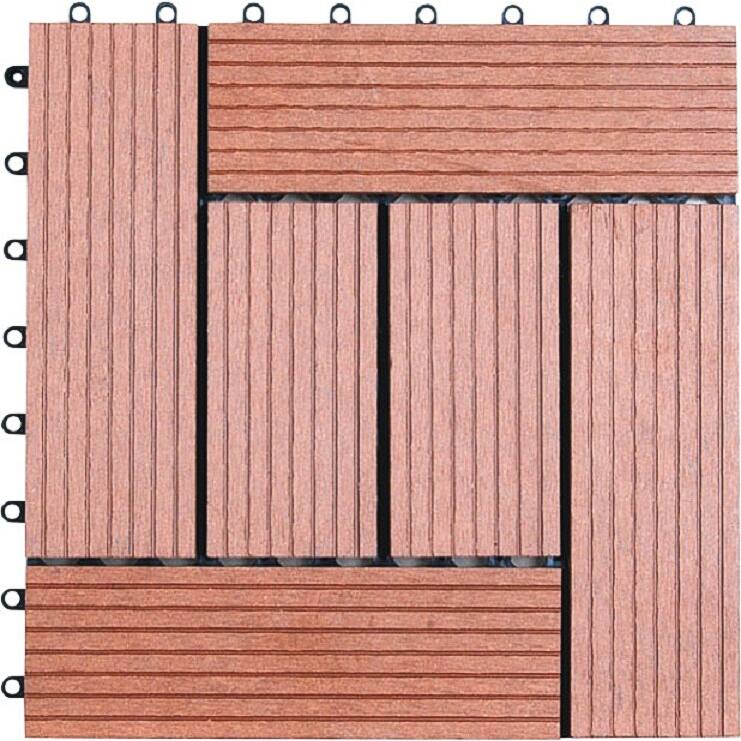 Bamboo 12-inch Floor Tiles (Pack of 11)
