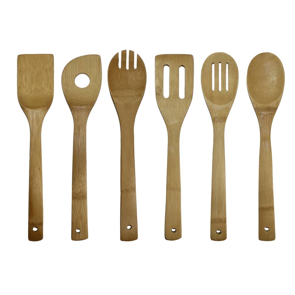 Oceanstar 6-piece Bamboo Cooking Utensil Set