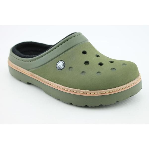crocs with lining mens