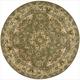 preview thumbnail 12 of 60, Nourison Hand-tufted Traditional Persian Wool Silk Area Rug 6' Round - Green - Runner/Round