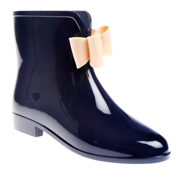 womens rubber ankle rain boots